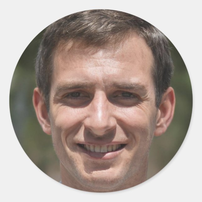 Träumen Runder Aufkleber (Vorderseite)