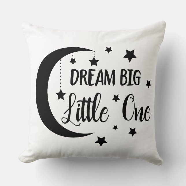 Träumen Sie große kleine Ein- Babygeschenke Kissen (Vorderseite)