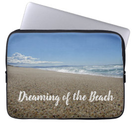 Träumen von Beach West Coast Foto Pacific Ocean Laptopschutzhülle