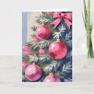 Träumen von einem rosa Weihnachten Frohe Wasserf