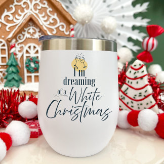 Träumen von einem weißen Weihnachten Festive Stiel