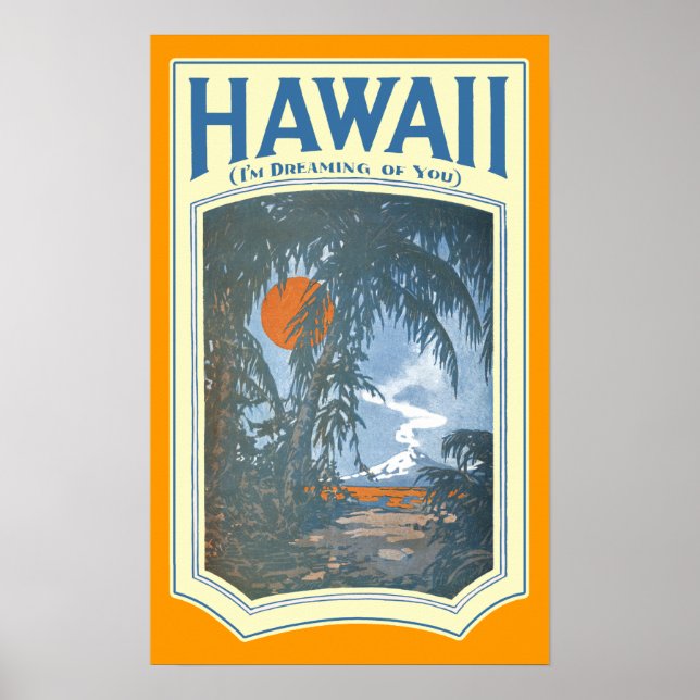 Träumen von Hawaii Poster (Vorne)