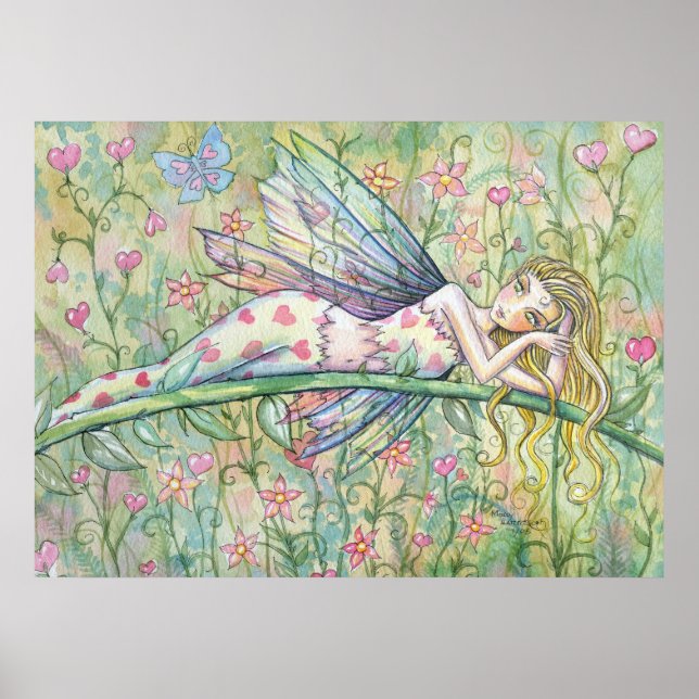 Träumen von meinem Valentine Fairy Poster (Vorne)