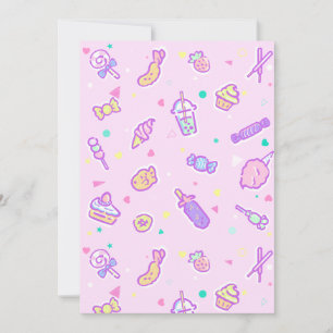 Träumen von Sommersnacks Einladung