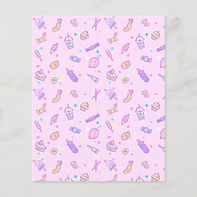 Träumen von Sommersnacks Flyer (Vorne)