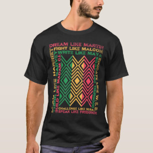Träumen wie Martin African American Black History T-Shirt