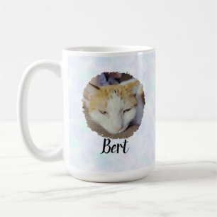 Träumend blaues Foto Kaffeetasse