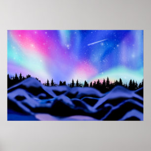 Träumende Lichter Poster