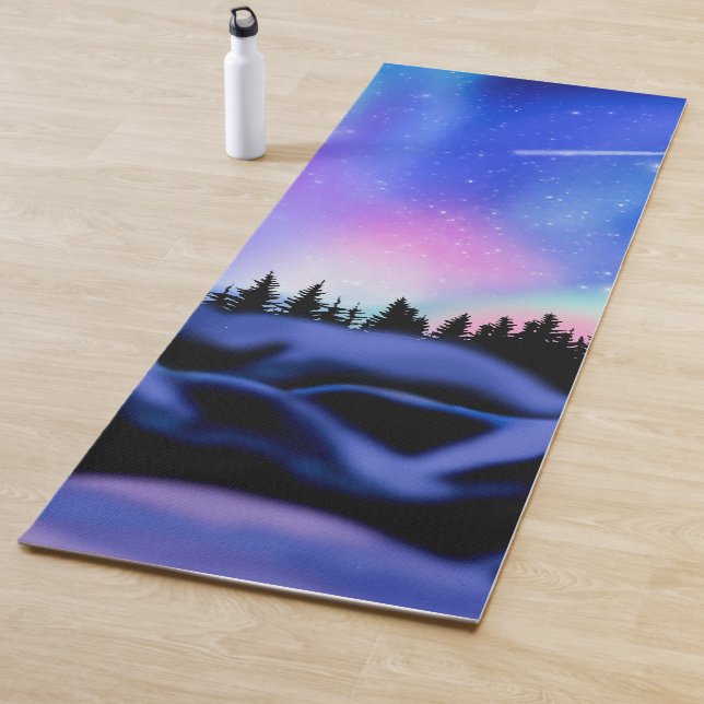 Träumende Lichter Yogamatte (Beispiel)
