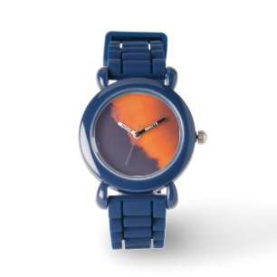 Träumende, magische Wolken in traumhaften, magisch Armbanduhr