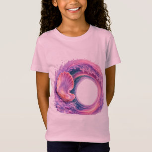 Träumende Meereswellen-Fantasie-Kunst – Tropischer T-Shirt