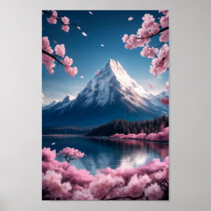 Träumende Ruhe und Fantasie der Springtime Poster