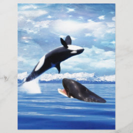 Träumende Wale im Spaß und Spiel