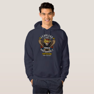 Träumer-Adler-Kapuzenpullover Fearless Hoodie