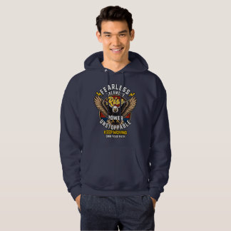 Träumer-Adler-Kapuzenpullover Fearless Hoodie