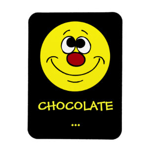 Träumer-Gesicht Grumpey Magnet