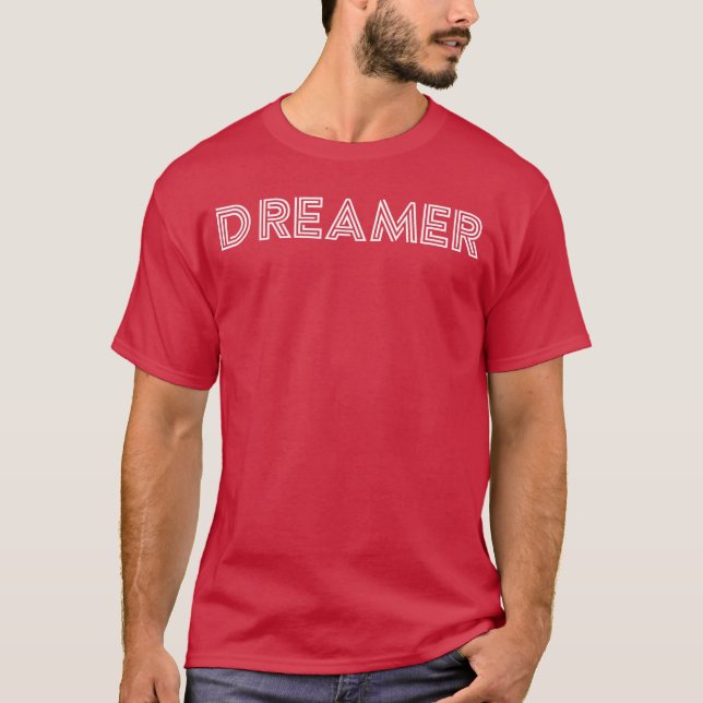 Träumer von Träumen Retro T-Shirt (Vorderseite)