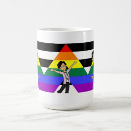 TräumeRealitätComics Die Kinder decken Kunst ab Kaffeetasse