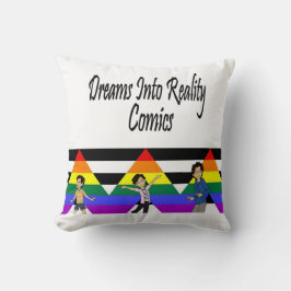 TräumeRealitätComics Die Kinder decken Kunst ab Kissen