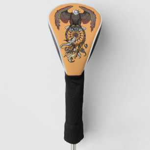 Träumerei amerikanischer amerikanische Ureinwohne Golf Headcover