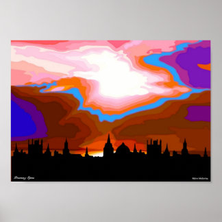 Träumereien von Oxford Poster