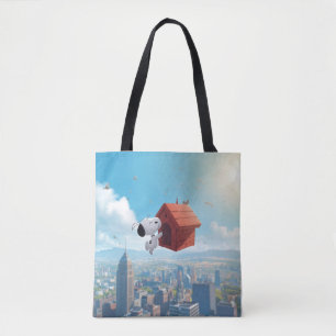 Träumerische Beagle-Comic-Illustration einer schwi Tasche