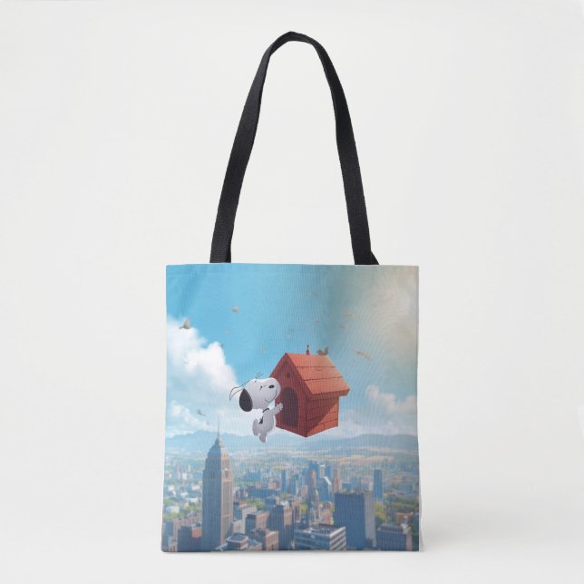 Träumerische Beagle-Comic-Illustration einer schwi Tasche (Vorderseite)