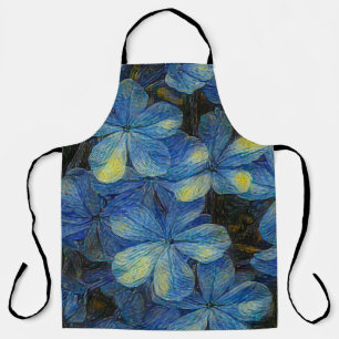 Träumerische Blumen im Kunststil von Vincent Van G Schürze