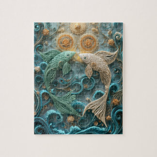 Träumerische Fische - Papierquilling