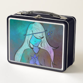 Träumerische, himmlische Raum-Lunchbox Metall Brotdose