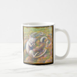 Träumerische Katzen-Tasse: Oneiric Kaffeetasse