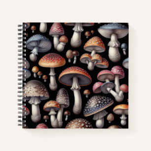Träumerische Pilze Notizbuch