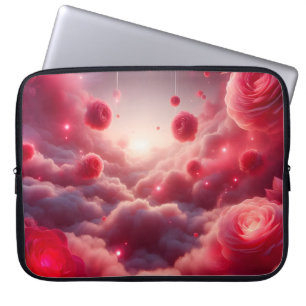 Träumerische Romantische Fantasy Rosen Liebe Laptopschutzhülle