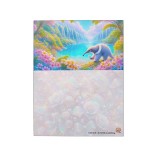 Träumerischer Ameisenbär Notizblock