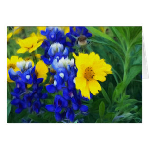 Träumerischer Bluebonnet-Entwurf