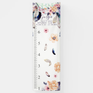 Träumerischer Boho-Traumfänger   Vinyl-Wachstumsdi Banner