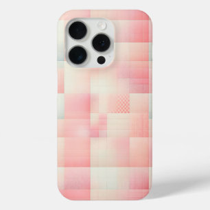 Träumerischer rosa Pastellfarbverlauf-Schachbrett- Case-Mate iPhone Hülle