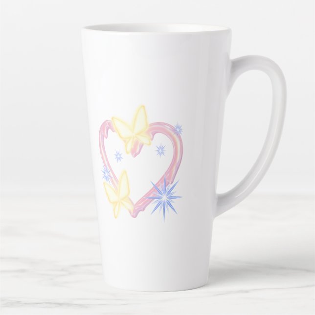 Träumerischer Schmetterlingsglanz" Tasse mit einem (Rechts)