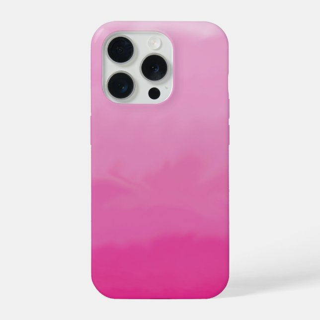 Träumerisches Rosa iPhone 15 Pro Hülle (Rückseite)