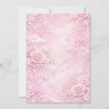 Träumerisches Rosa-Rosen-Blumenmuster Perlen Schle