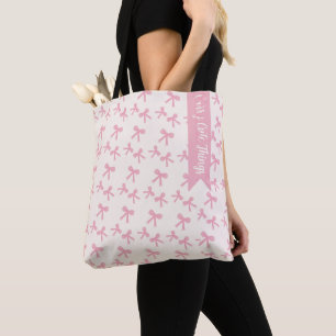 Träumetasche mit rosa Schleife Tasche
