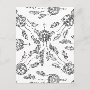 Traumfänger-Design Postkarte