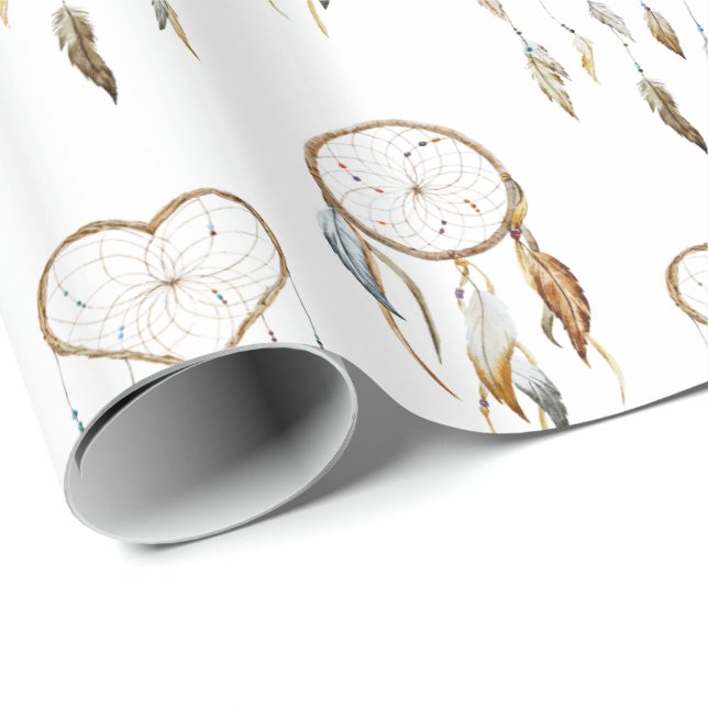 Traumfänger Geschenkpapier (Rolleneckpunkt)
