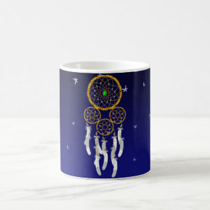 Traumfänger--Smaragd Kaffeetasse