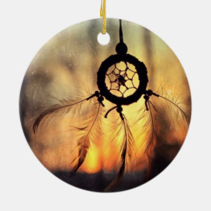 Traumfänger-viel Glück-Charme-hängende Verzieru Keramik Ornament
