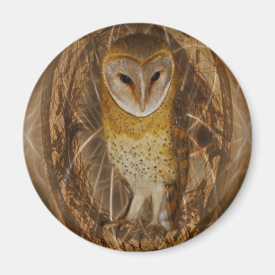 Traumfängereule Magnet