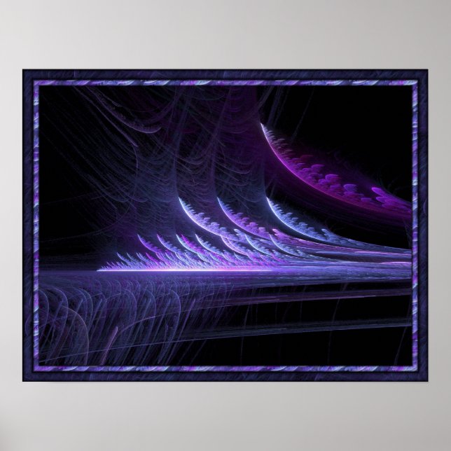 Traumfeld, mit Psuedo-Rahmen Poster (Vorne)