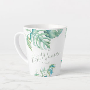 Traumfrau-Wasserfarben-Seeschildkröten-Tasse Milchtasse