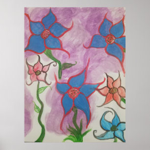 Traumgarten Blume Poster