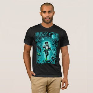Traumhaft Superhero in Surreal Aquamarin T-Shirt